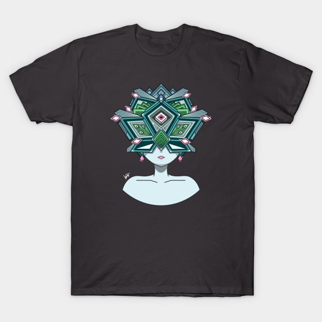 Diamond Deco T-Shirt by Munchbud Ink